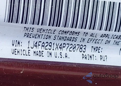 2004 Jeep Wrangler Se from USA, damaged, VIN 1J4FA291X4P720783